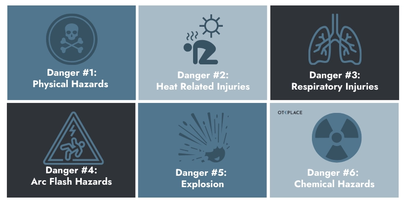 6 Dangers of working in steel mills