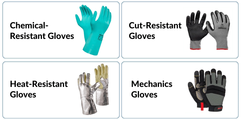 Types of Safety Gloves