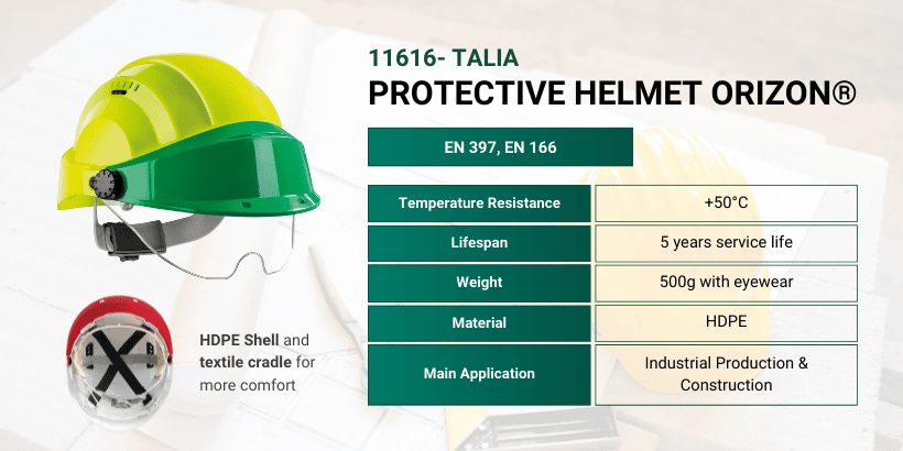 Helmet Orizon® with bezel