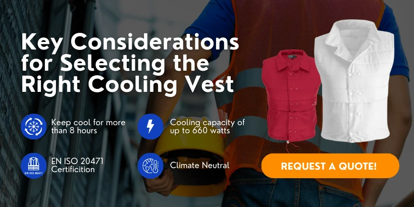 cooling vest features