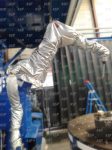 ASP TKS-ALU Protective Robot Cover for Foundry & Forge Environments