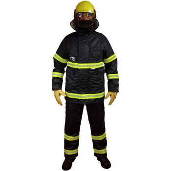 Nomex Firefighter Suit front display