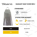 Aluminized Heat-Resistant Protective Apron