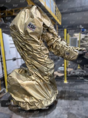 Robot Protective Cover for Foundry, Forge & Blast Furnace Applications
