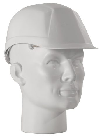 White Safety Helmet - Food Industry