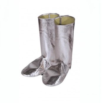 Aluminised gaiters thermal protection