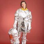 Aluminised fire-resistant light jacket full view