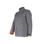 CAP 2 jacket collar and zip close-up