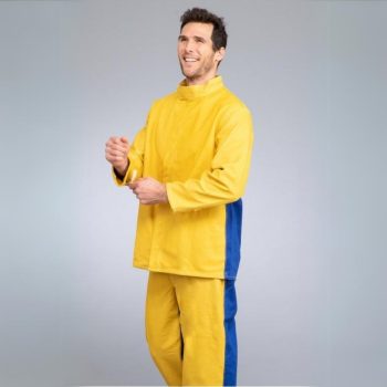 Flame-retardant welder jacket