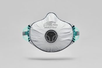 BLS Zer0 33 C Activated Carbon Flat-Fold Respirator