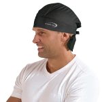 E.COOLINE light cooling bandana, black, product view