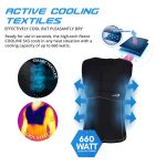 E.COOLINE cooling shirt, black, product view