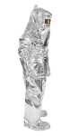 Aluminized proximity suit for firefighting, full set