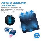 E.COOLINE BigPad cooling towel, blue, product view