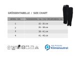 E.COOLINE calf cooler with zip, black, product view