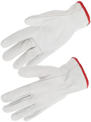 Talia Master Long Cow Leather Work Gloves – 270 mm, Elastic Wrist, CE EN 388 & EN 420
