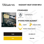 Aluminized Aramid Heat Resistant Gloves