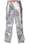 Aluminised trousers for heat protection
