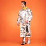 Aluminised coat with Proban lining