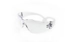 MaxxPro Clear Wraparound Safety Glasses with Side Protection