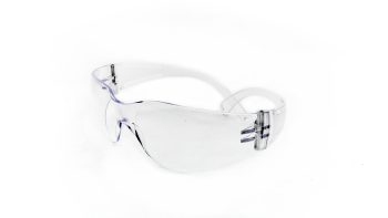 MaxxPro Clear Wraparound Safety Glasses with Side Protection