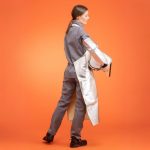 Aluminised apron thermal protection