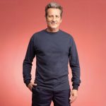 Fire-resistant long-sleeved t-shirt worn view
