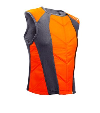 E.COOLINE RaceVest black/orange colour option
