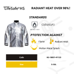 Aluminized Heat Protection Jacket
