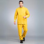 Welder protective jacket, front