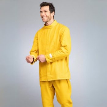Welder protective jacket, front