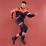 Melt Master multi-hazard trousers, worn view