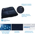 E.COOLINE cooling duvet, blue, product view