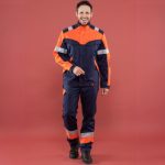 Melt Master multi-hazard trousers, worn view