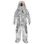 Aluminized proximity suit for firefighting, full set