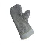 Chain mail mitten, front