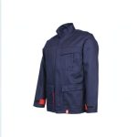 CAP 1 flame-retardant jacket, grey, worn view