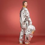 Aluminised fire-resistant light jacket full view