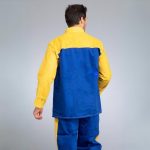 Flame-retardant welder jacket
