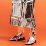 Aluminised gaiters thermal protection