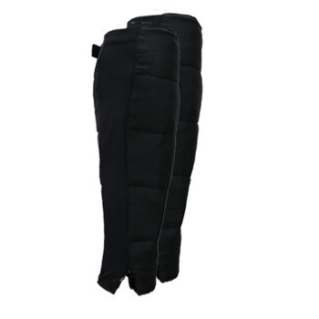 E.COOLINE calf cooler with zip, black, product view