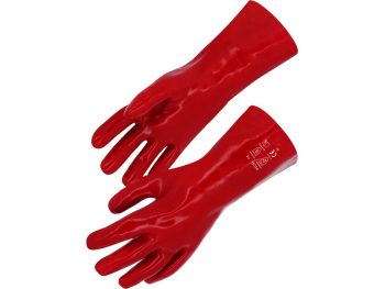 Fully-coated PVC gloves - Size 10