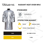 Aluminized Heat & Molten Metal Protection Coat
