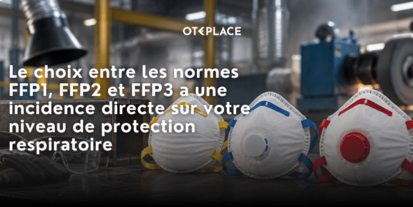 importance de la choix entre FFP1, FFP2 et FFP3.