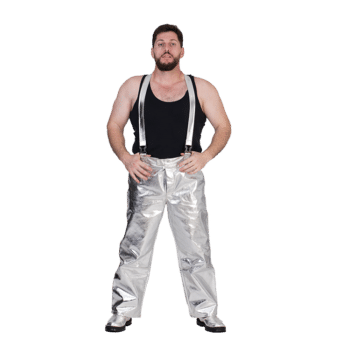 D3/E3 Aluminized Thermal Insulation Bib – Multiple Hazard Protection